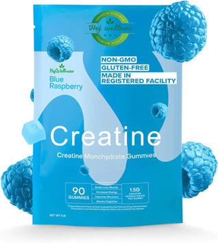 CreaGum™ • 90 Gummies Aromatisés de Créatine©